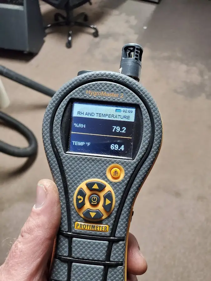 Moisture meter humidity assessment for Fire & Smoke Damage Restoration in Verona